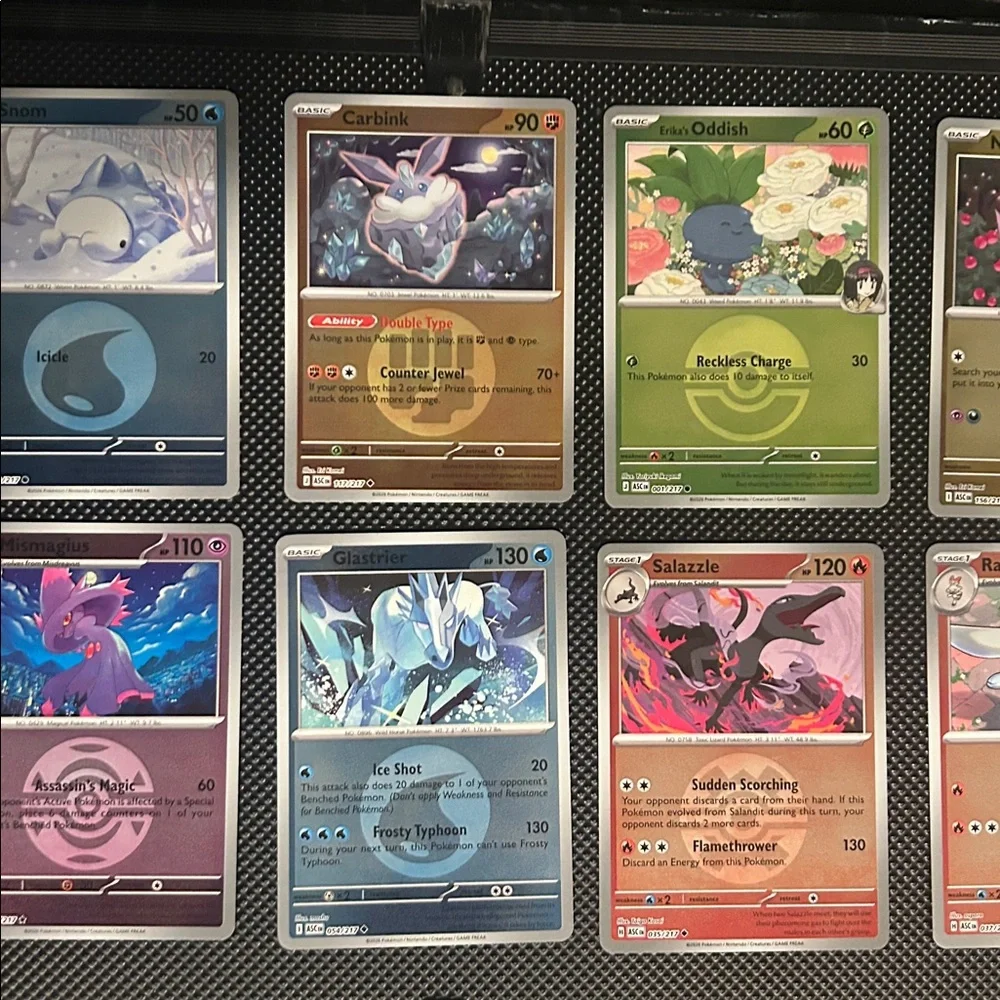 Pokemon Reverse Holo lot 10 cards from Mega Evolutions: Ascended Heroes Set M/NM